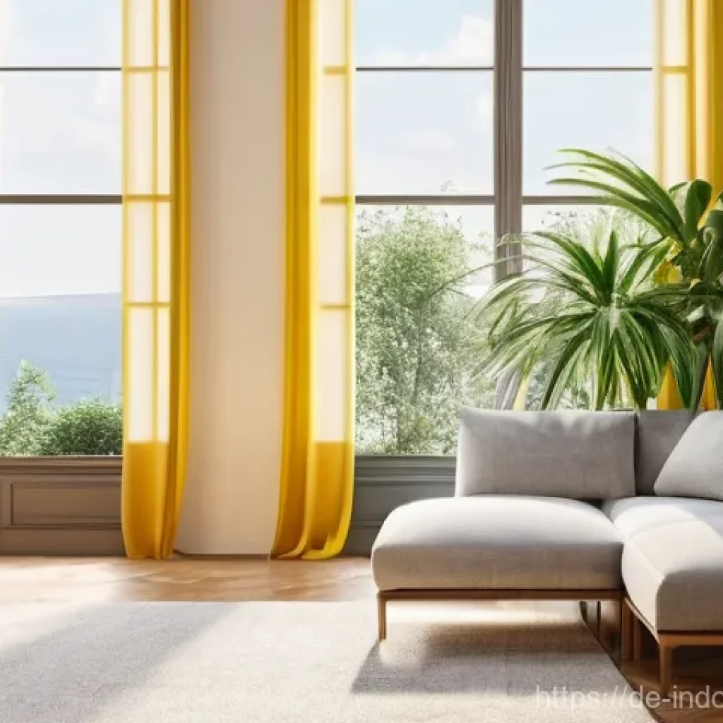 미세먼지 제거 방법 - **Prompt 1: Cross-Ventilation for Freshness**
    *   **Description:** A bright, inviting living roo...