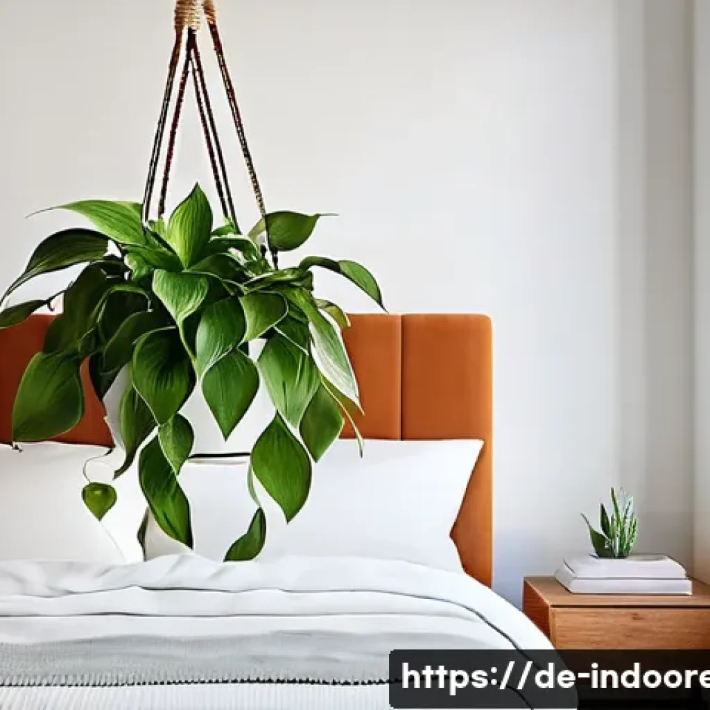 공기 정화 식물 효과 - **Prompt 1: A Serene Bedroom Oasis with Indestructible Favorites**
    "A cozy, sun-drenched bedroom...